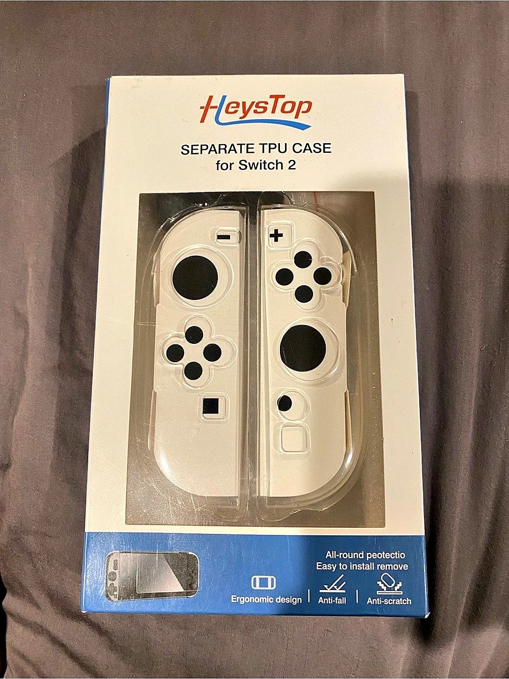 HeyStop Separate TPU Case for Switch 2 Clear NWT